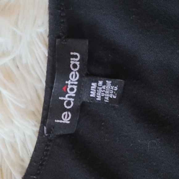 Le Chateau beautiful black dress - Picture 4 of 4